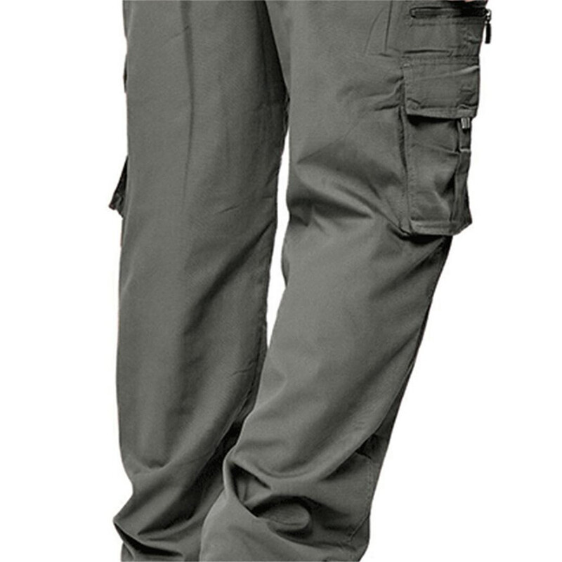 Vyriški Vyriški laisvi tiesiomis kojomis madingi kasdieniai Vyriški laisvalaikio laisvi, tiesių kojų kombinezonai Lauko kelnės vyriškos