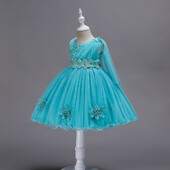 Gyerek lányok bulik jelmez gyerekeknek virágos lányok koszorúslány esküvői ruha Elegáns hivatalos ruha tinédzser lányoknak báli ruhák