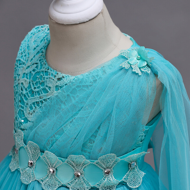 Gyerek lányok bulik jelmez gyerekeknek virágos lányok koszorúslány esküvői ruha Elegáns hivatalos ruha tinédzser lányoknak báli ruhák