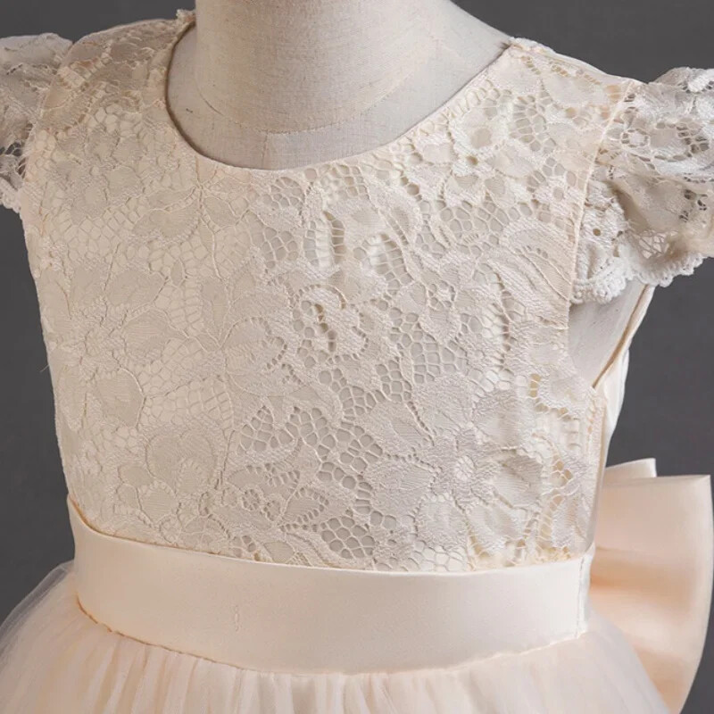 Meiteņu kleitas Bērnu Eleganta Luksusa Kāzu Līgavas Māsa Kristību Izlaiduma Kleita No 7 8 līdz 10 12 gadiem, melns, vecs, garš apģērbs bērniem