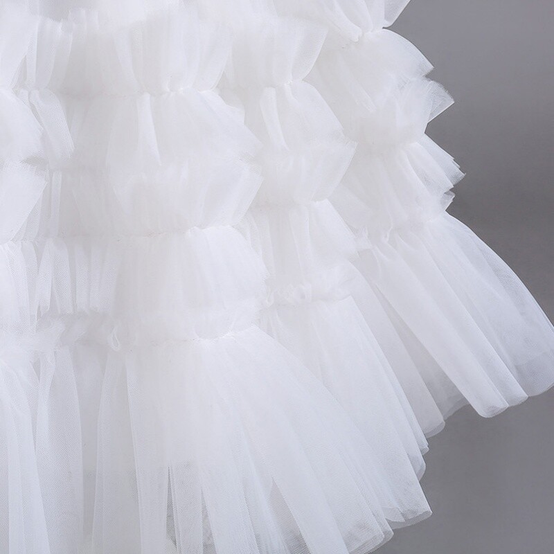 2024 Κορίτσια Luxury Elegant 3 7 10 12 χρονών Ισπανικό πάρτι γενεθλίων Γάμος Γάμος Εορταστική παρουσίαση Ροζ φορέματα Παιδικά ρούχα