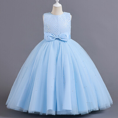 Κορίτσια Κομψοί Γάμοι Πολυτελή Πριγκίπισσα Πλούσια Νεανικά Φορέματα Από 6 8 10 12 έως 13 14 χρονών Παιδικά Λιλά Ρούχα Μπλε Τούλι