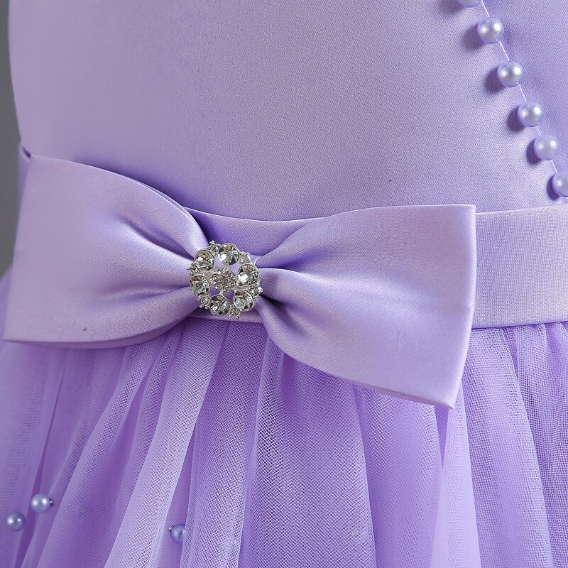 Κορίτσια Κομψοί Γάμοι Πολυτελή Πριγκίπισσα Πλούσια Νεανικά Φορέματα Από 6 8 10 12 έως 13 14 χρονών Παιδικά Λιλά Ρούχα Μπλε Τούλι