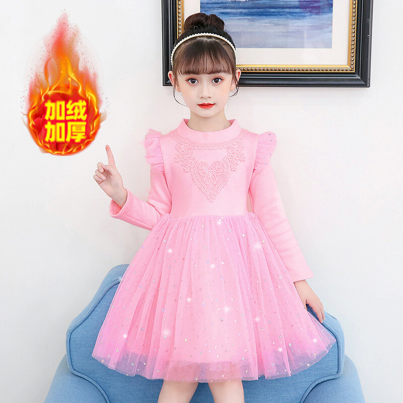 Princese jauks puķu elegantas kleitas bērniem bērnu apģērbi rudens ziema meitenēm silta kāzu kleita 2 3 6 7 9 10 11 12 gadi