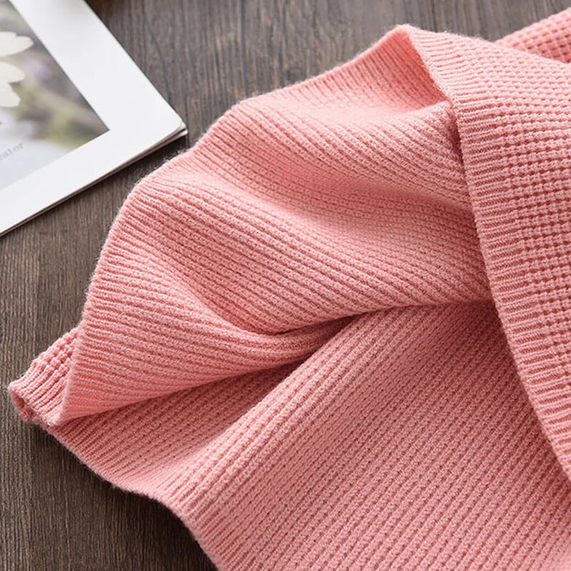 Virágos lány ruhák Lány születésnapi buli ruha Rózsaszín hercegnő ruha Love masnis gallér összefűző ruha Téli gyerekruha