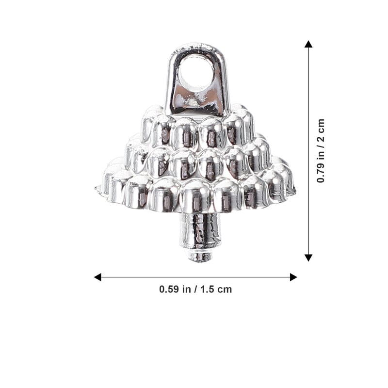 Pakabukų rinkinys Kamuoliukai Pakabukai Pakabukai Kepurės Dekoracijos Laikiklis Sferinis stovas Keičiamas Kūrybingas aksesuaras Kalėdų dalys