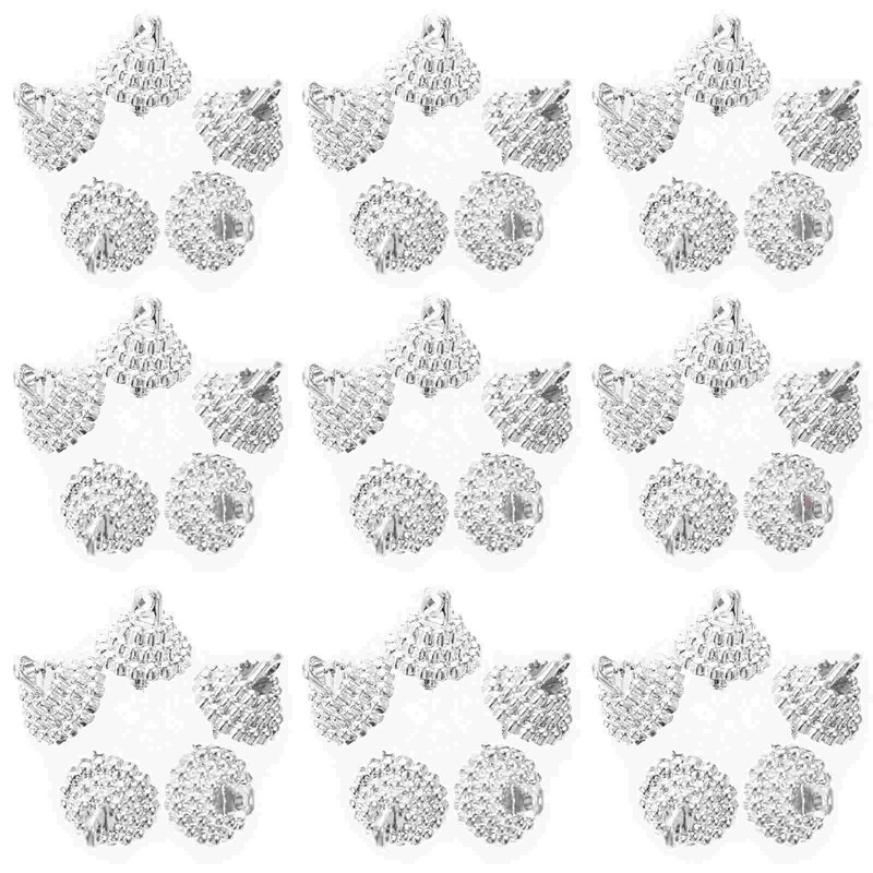 Pakabukų rinkinys Kamuoliukai Pakabukai Pakabukai Kepurės Dekoracijos Laikiklis Sferinis stovas Keičiamas Kūrybingas aksesuaras Kalėdų dalys