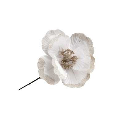 Mesterséges Magnólia Virágok Csillogó Karácsonyi Virág Karácsonyfa Dísz Karácsonyi Dekoráció Navidad Boldog Új Évet Ajándékok