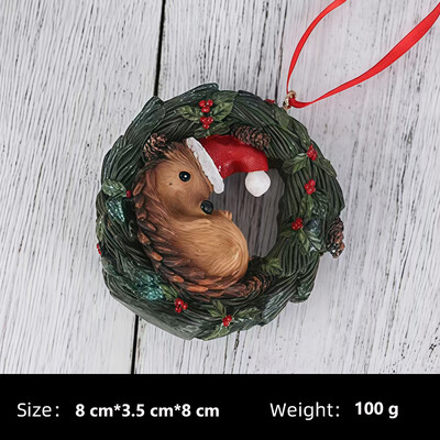 Karácsonyfadísz és medál mézeskalács ember Karácsonyfa függő díszek Karácsonyi hangulat kellékek karácsonyi dekoráció