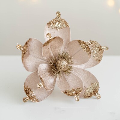 Τεχνητή λάμψη λουλούδια Magnolia Χριστουγεννιάτικα στολίδια Poinsettia Επιλογές Χριστουγεννιάτικο στεφάνι γιρλάντα Χριστουγεννιάτικο Πρωτοχρονιάτικο Διακόσμηση