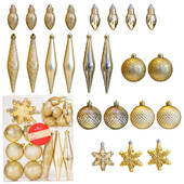 1 doboz karácsonyi dekoráció karácsonyfa díszek labda karácsonyi függő fa medálok otthoni parti dekoráció 2024 újév Noel Navidad