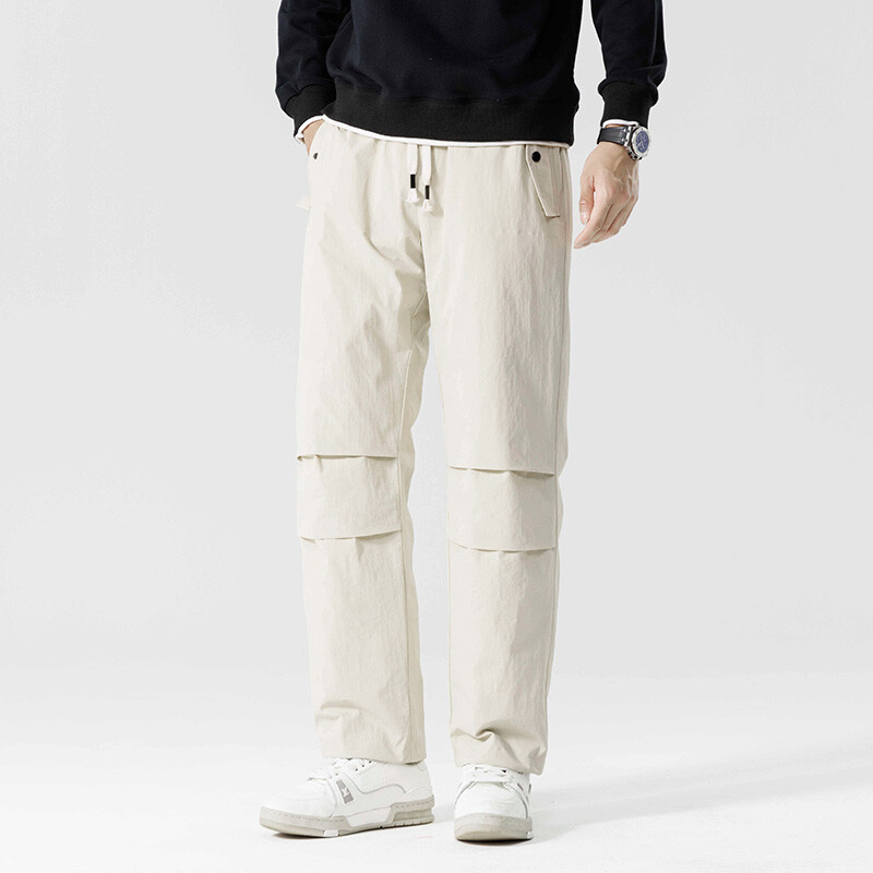 Téli melegítő nadrág 90% fehér kacsatoll párnázott egyenes nadrág szélálló vízálló hó hideg termikus szabadban alkalmi nadrág