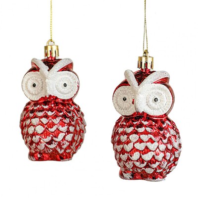 2 vnt Kalėdų pakabukas Išskirtinė grybų spurga Kalėdų Senelio formos Kalėdų eglutės kabantis ornamentas Spalvingas Kalėdų eglutės papuošimas