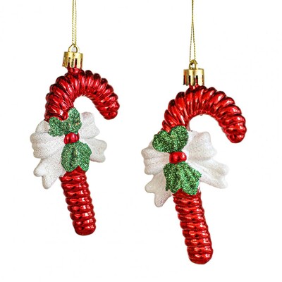 2 vnt Kalėdų pakabukas Išskirtinė grybų spurga Kalėdų Senelio formos Kalėdų eglutės kabantis ornamentas Spalvingas Kalėdų eglutės papuošimas