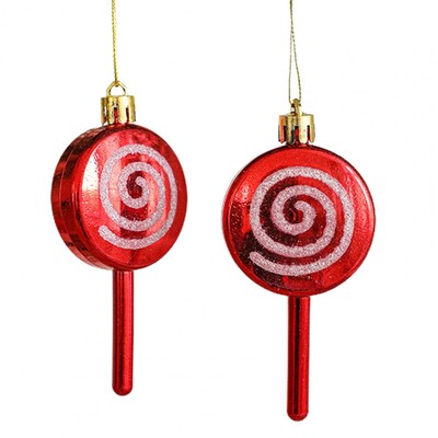 2 vnt Kalėdų pakabukas Išskirtinė grybų spurga Kalėdų Senelio formos Kalėdų eglutės kabantis ornamentas Spalvingas Kalėdų eglutės papuošimas