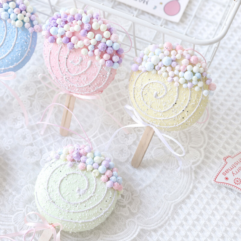 6db 14cm karácsonyi spirál medálok rózsaszín sárga kerek torta otthoni karácsonyfa függő dekoráció Navidad újévi 2025 gyerekajándék