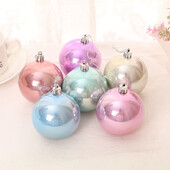 12 DB karácsonyi bál dekoráció rózsaszín lila kék díszek karácsonyfára függő díszek Navidad Noel esküvői parti medálhoz