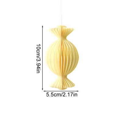 1 db karácsonyi papír méhsejt golyós medál karácsonyfára függő díszek üreges lámpás labda újévi Navidad ajándék otthoni dekoráció