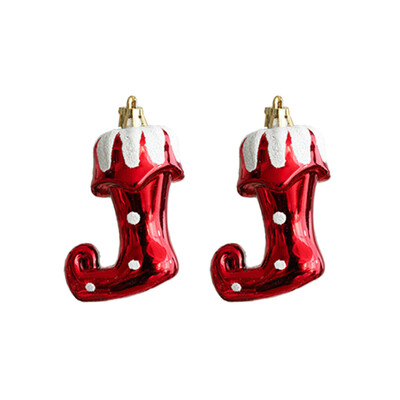 2 τμχ/σετ Χριστουγεννιάτικο κόκκινο γλειφιτζούρι με ζαχαροκάλαμο μενταγιόν Χριστουγεννιάτικο δέντρο με κρεμαστά στολίδια με μπάλα Χριστουγεννιάτικη διακόσμηση για το σπίτι 2025 Πρωτοχρονιάτικο Gif