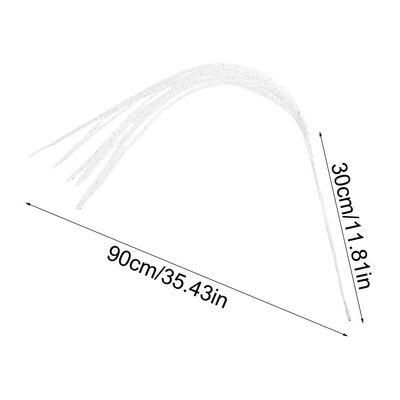 90cm kalėdinės putojančios pušies šakos lipni blizgučiai kutai kviečių ausys navidad šakos gėlės eglutės papuošimai