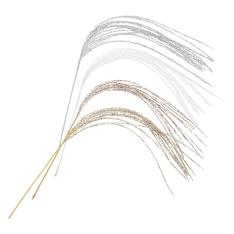 90cm kalėdinės putojančios pušies šakos lipni blizgučiai kutai kviečių ausys navidad šakos gėlės eglutės papuošimai