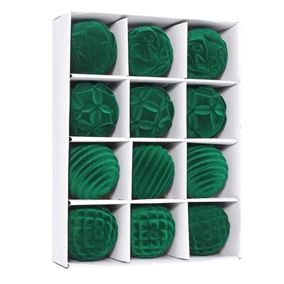 12 τμχ/σετ 6 εκ. στολίδια Χριστουγεννιάτικου δέντρου Κόκκινο Πράσινο Πορτοκαλί Καφές Μαύρο Γκρι Καφέ Μωβ Χριστουγεννιάτικη Μπάλα PET Χριστουγεννιάτικο δέντρο