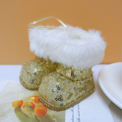 Χριστουγεννιάτικη διακόσμηση Χαριτωμένα χριστουγεννιάτικα μποτάκια κρεμαστό 7 χρώμα για το σπίτι Χριστουγεννιάτικη τσάντα καραμέλα Χριστουγεννιάτικο δέντρο Παιδική μπομπονιέρα Noel Decor