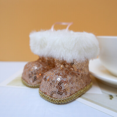 Χριστουγεννιάτικη διακόσμηση Χαριτωμένα χριστουγεννιάτικα μποτάκια κρεμαστό 7 χρώμα για το σπίτι Χριστουγεννιάτικη τσάντα καραμέλα Χριστουγεννιάτικο δέντρο Παιδική μπομπονιέρα Noel Decor