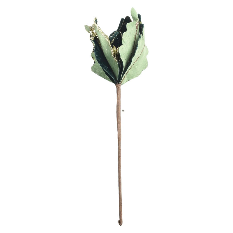 1 τμχ 30 εκ. Χριστουγεννιάτικο λουλούδι Poinsettia Glitter Χριστουγεννιάτικο δέντρο Πράσινο λουλούδι Κρεμαστό στολίδι για το Navidad 2025 Πρωτοχρονιάτικα δώρα