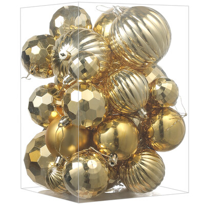 30 buc. Minge de Crăciun Decor pentru cameră pentru acasă Minge agățată 2025 Brad de Crăciun pandantiv Decor petrecere Anul Nou Cadou Accesorii Navidad