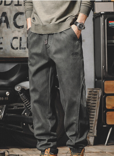 Ανδρικό παντελόνι Cargo Casual Hip Hop Hit Χρώμα με πολλές τσέπες Παντελόνια Streetwear Κορδέλες Techwear Φούτερ μεγάλου μεγέθους