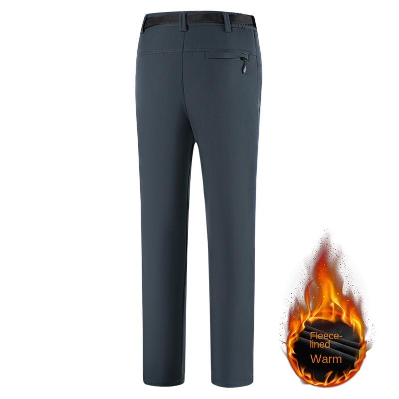 Παντελόνι Storm Outdoor Ανδρικό αδιάβροχο παντελόνι από μαλακό κέλυφος Φθινοπωρινό χειμερινό φλις παχύ φλις παντελόνι αναρρίχησης