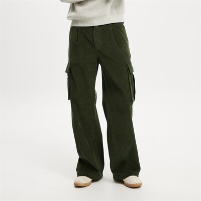 Vīriešu modernas velveta bikses brīvas, taisnas kājas ikdienišķas daudzkabatu bikses japāņu stila darba apģērbs High Street stila vīriešu