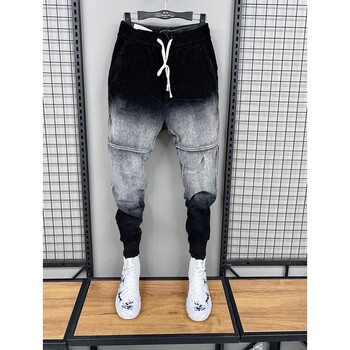 Color Match Hip Hop Мъжки панталони Спортни панталони Streetwear Панталони Еластична талия Running Jogger Pant Висококачествено мъжко облекло