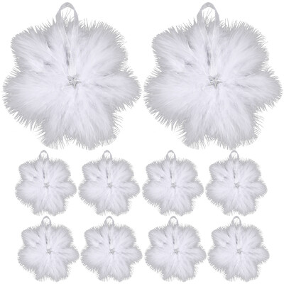 10 τμχ White Angel Mini Wings Διακόσμηση χριστουγεννιάτικου δέντρου Φτερά αγγέλου Κρεμαστά στολίδι γάμου Σκουπάκι για την ημέρα του Αγίου Βαλεντίνου Διακόσμηση γενεθλίων