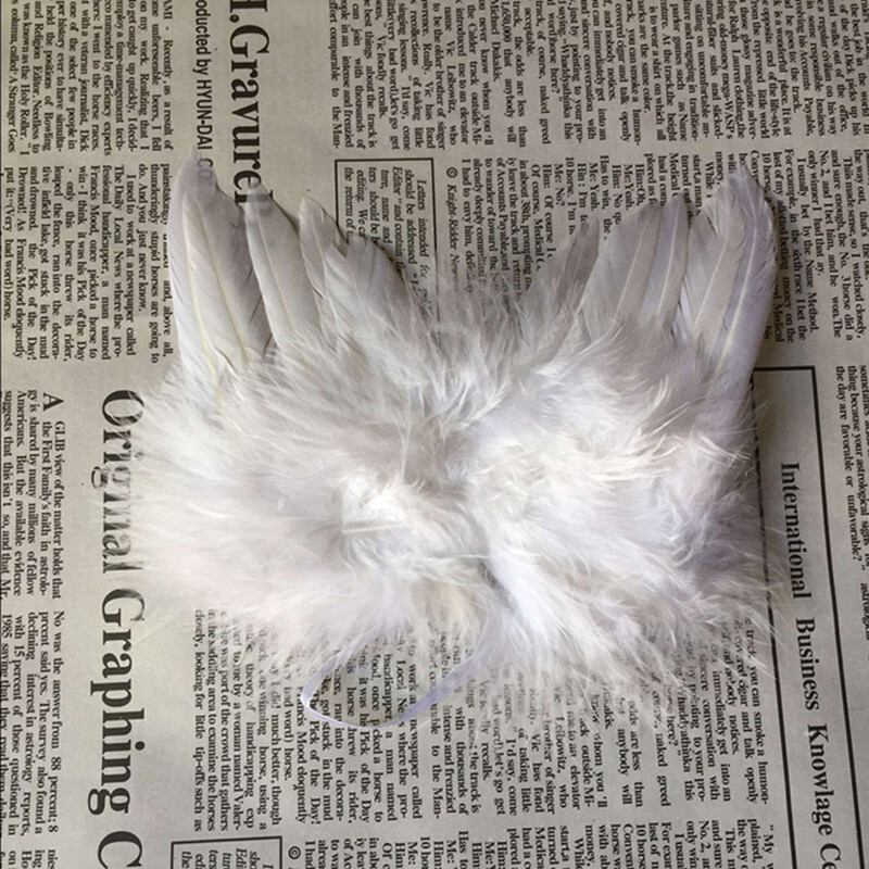 10 τμχ White Angel Mini Wings Διακόσμηση χριστουγεννιάτικου δέντρου Φτερά αγγέλου Κρεμαστά στολίδι γάμου Σκουπάκι για την ημέρα του Αγίου Βαλεντίνου Διακόσμηση γενεθλίων