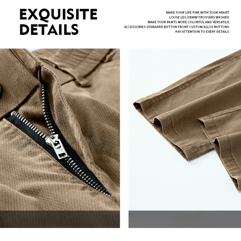 Καλοκαιρινό λεπτό νεανικό παντελόνι Lyocell, φαρδύ ίσιο παντελόνι, μοντέρνο και άνετο καθημερινό παντελόνι