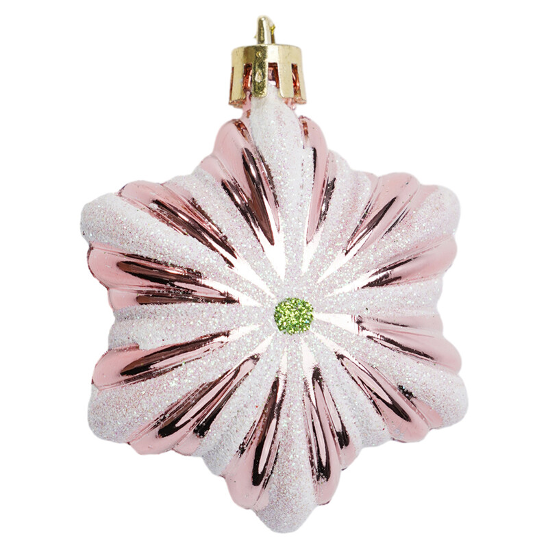 Ziemassvētku kulons Ziemassvētku balle 20/29 gab. Izsmalcināta izskata augstas kvalitātes materiāls plastmasas rozes zelta Ziemassvētku dekors