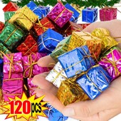 Μίνι Χριστουγεννιάτικα κουτιά δώρων από αφρό Χριστουγέννων Μικρά στολίδια Χριστουγεννιάτικα μενταγιόν κρεμαστά χριστουγεννιάτικα δέντρα για διακοσμητικά πάρτι Προμήθειες