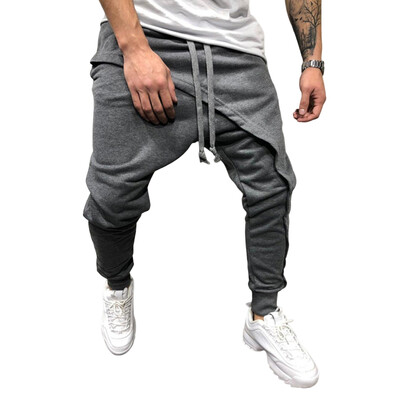 Pantaloni harem pentru bărbați Single Road, la modă 2022, pantaloni largi din bumbac Hip Hop, pantaloni japonezi, pantaloni cargo pentru bărbați