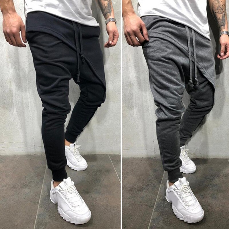 Single Road Mens Harēma Bikses Vīriešu Mode 2022 Baggy Cotton Hip Hop Joggers Japāņu ielas apģērbs Bikses Vīriešu kravas bikses vīriešiem