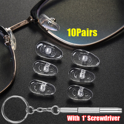 Γυαλιά γυαλιών μύτης με κατσαβίδι Μαλακά οβάλ σιλικόνης γυαλιά αέρα θαλάμου αντιολισθητικών βιδών αντιολισθητικών εργαλείων επισκευής