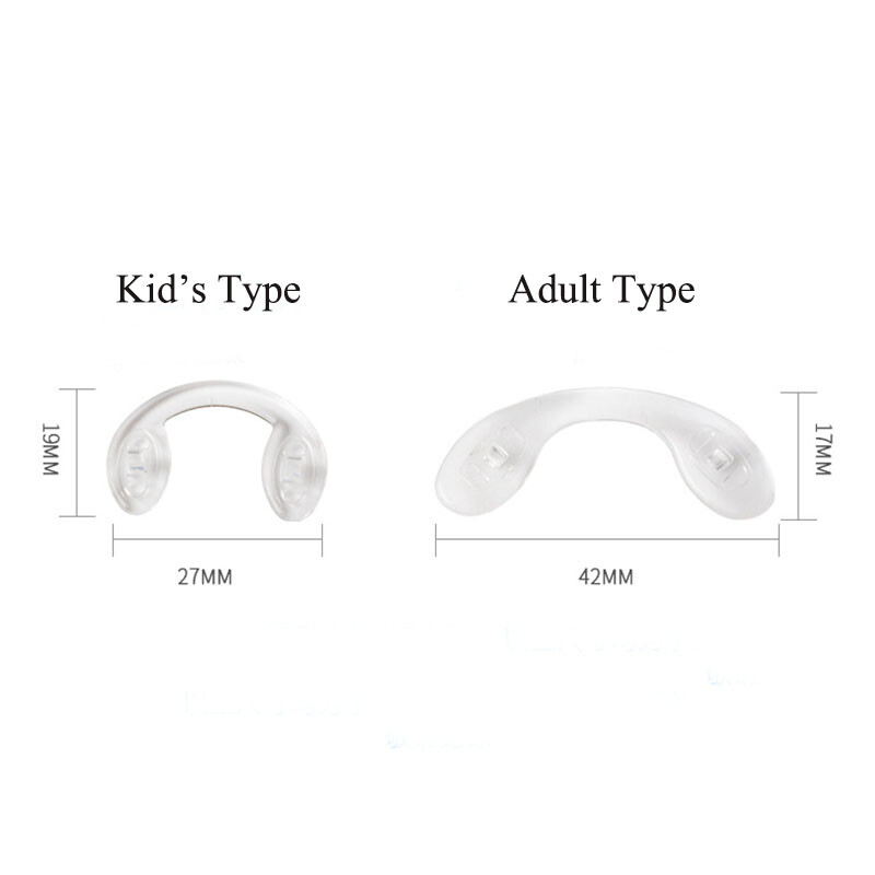 10 buc. Tampoane de nas moale din silicon în formă de U pentru ochelari de vedere pentru ochelari Inserție anti-alunecare.