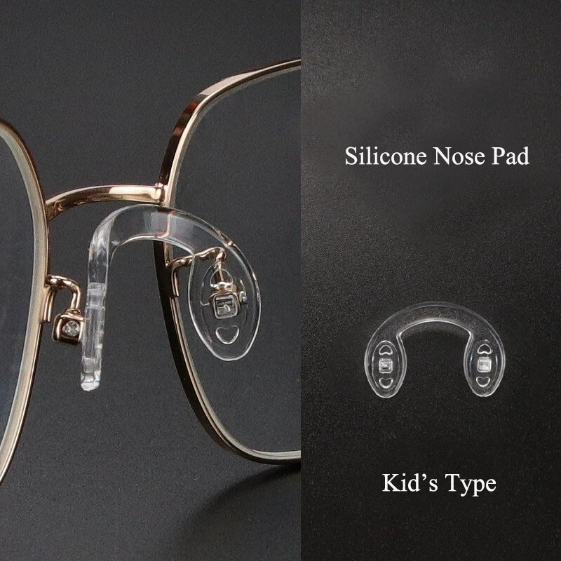 10 buc. Tampoane de nas moale din silicon în formă de U pentru ochelari de vedere pentru ochelari Inserție anti-alunecare.