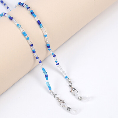 Αξεσουάρ γυαλιών ηλίου με αλυσίδα γυαλιών μόδας Πολυλειτουργικό κορδόνι Bohemian Colorful Bead Chain Anti-lost Neck Chain Chain γυαλιά ηλίου Αξεσουάρ