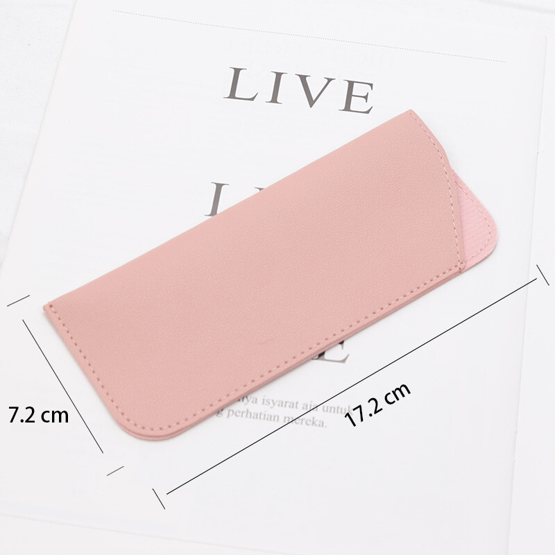 1 τεμ. Τσάντα γυαλιών μονόχρωμη Προστατευτική θήκη γυαλιών ηλίου Κουτί θήκης για ανάγνωση γυαλιών οράσεως Θήκη Αξεσουάρ θήκης προστασίας γυαλιών