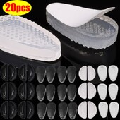 10 porų permatomų silikoninių akinių oro pagalvės, minkštos nosies pagalvėlės Nosies pagalvėlės ant akinių, dalijantis patogiai neslystančia nosies pagalve