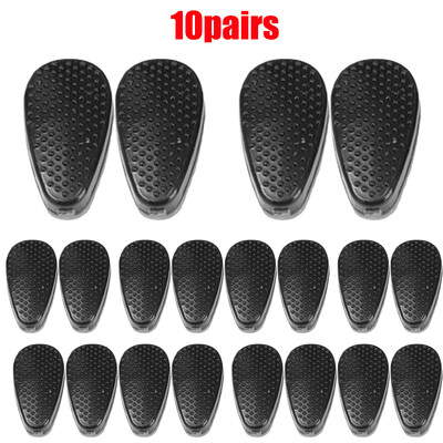 10 porų permatomų silikoninių akinių oro pagalvės, minkštos nosies pagalvėlės Nosies pagalvėlės ant akinių, dalijantis patogiai neslystančia nosies pagalve