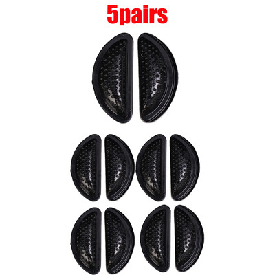 10 porų permatomų silikoninių akinių oro pagalvės, minkštos nosies pagalvėlės Nosies pagalvėlės ant akinių, dalijantis patogiai neslystančia nosies pagalve