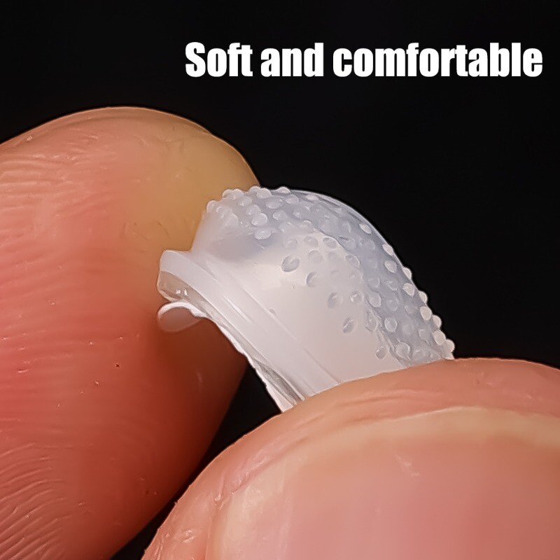 10 porų permatomų silikoninių akinių oro pagalvės, minkštos nosies pagalvėlės Nosies pagalvėlės ant akinių, dalijantis patogiai neslystančia nosies pagalve